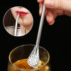 Stainless Steel Spoon Straw 3in1