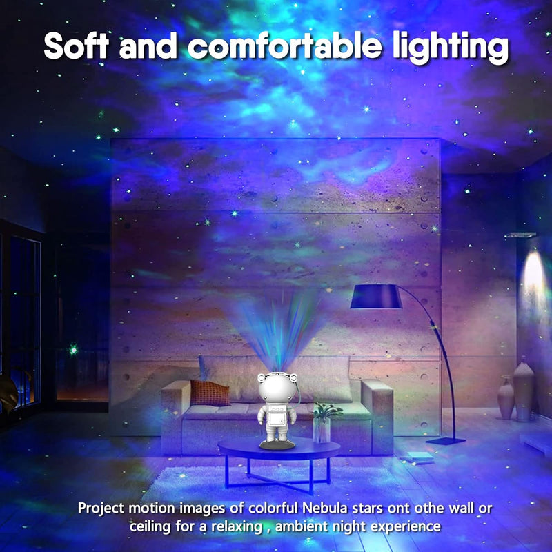 Astronaut Light Projector Galaxy Star Cute Cool Night Light