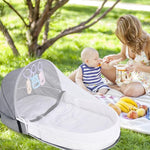 Portable Baby Travel Bed With Mosquito Net