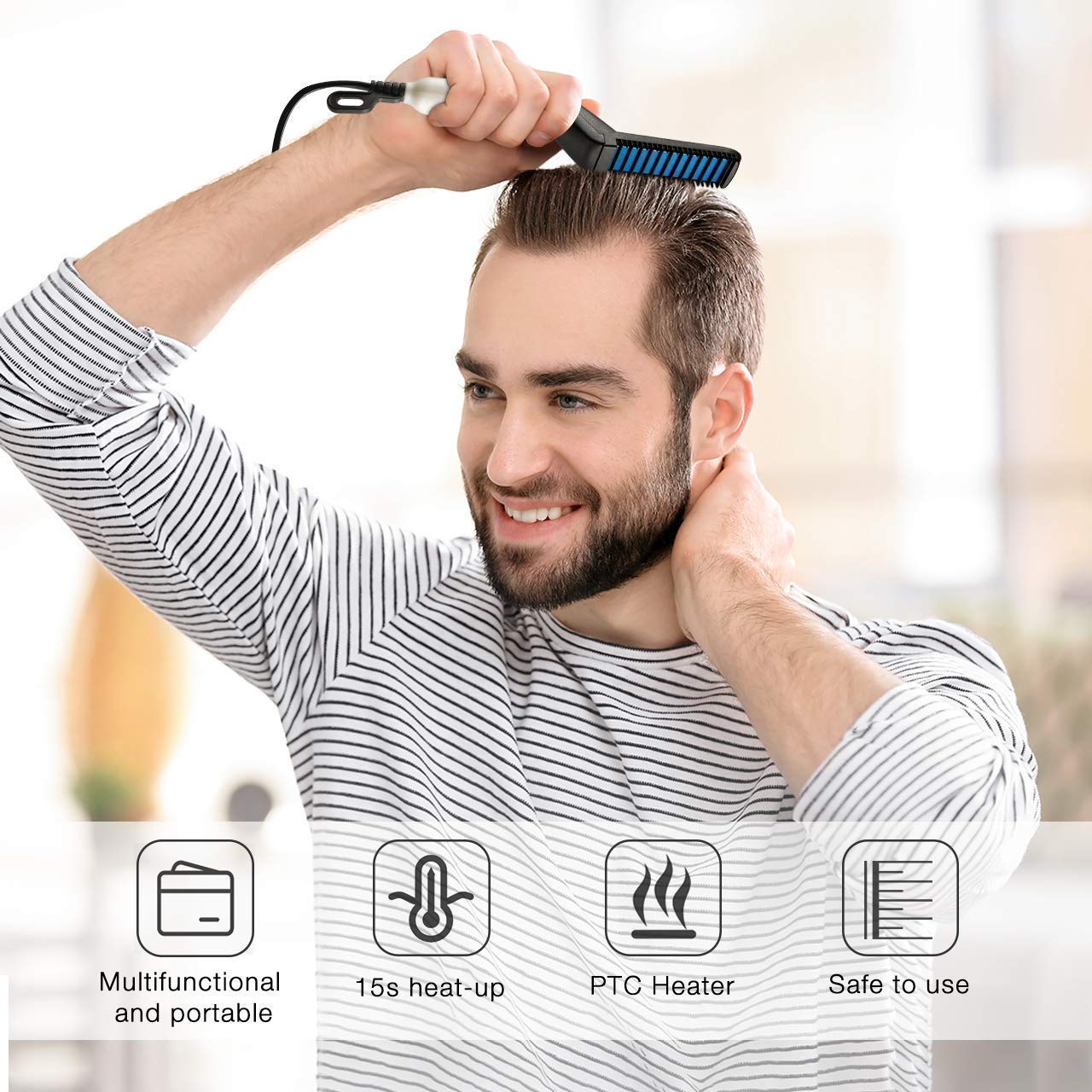 Beard Hair Straightener Comb