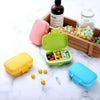 Small 3 Compartments Medicine Box Pill Box