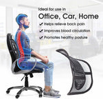 Back Rest Car Chair Back Support To Relieve  Lower Back Pain For Car Seat Office Chair Wheelchair