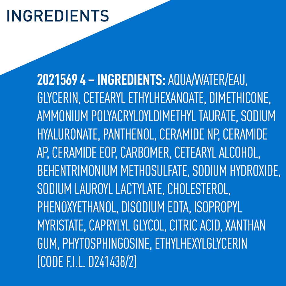 CERAVE	HYDRATING SERUM WITH HYALURONIC ACID  30ML