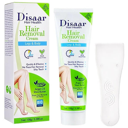 Disaar Beauty 5 Min Fast Hair Removal Cream For Body Legs Underarm Shea Butter Hair Removal Cream 100g