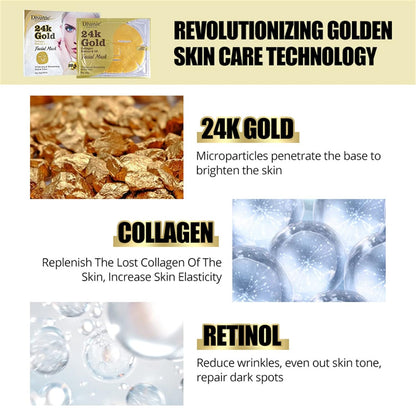 Disunie 24K Gold Collagen And Retinol VE Facial Mask