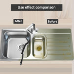 Flexible Gaps Cleaning Brush Dustpan Ultra-Fine Bristles for Deep Cleaning Brush Pack of 2Pcs