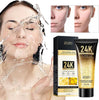 ZOZU Facial Cleanser 24K Gold Cleansing Hyaluronic Acid Cleansing Hydrating And Brightening 100g