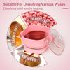 Portable Silicone Wax Bean Warmer Wax Bowls For Waxing