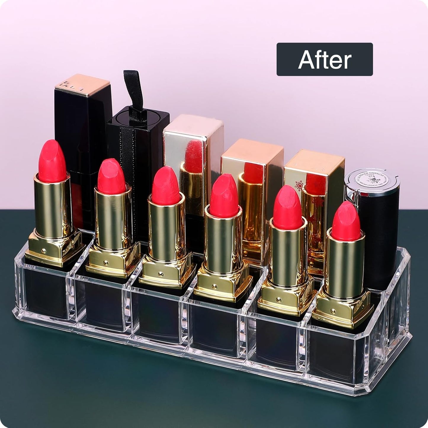 Acrylic Makeup Organizer Storage Box 12 Grid