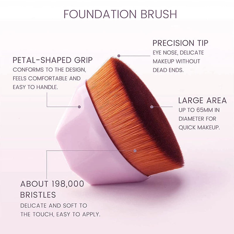 Foundation Brush With Plastic Box