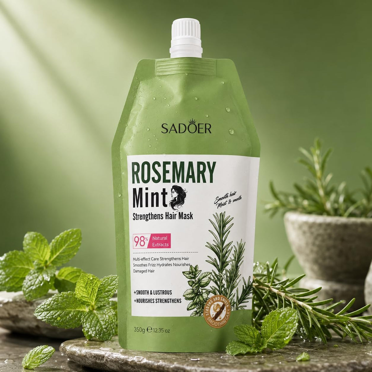 Sadoer Rosemary Mint Hair Mask 350g