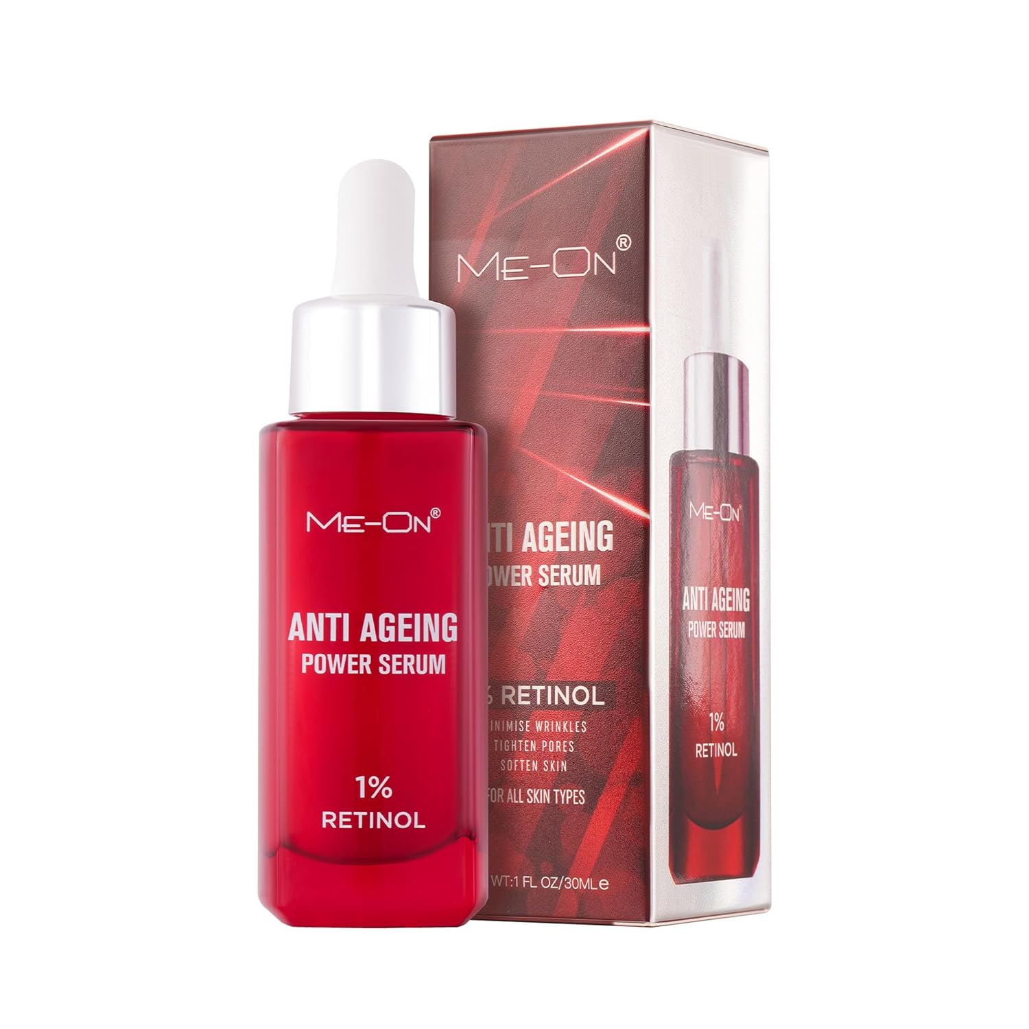 Me-On Anti Ageing Power Serum & Cream – 1% Pro-Xylane + Hyaluronic Acid