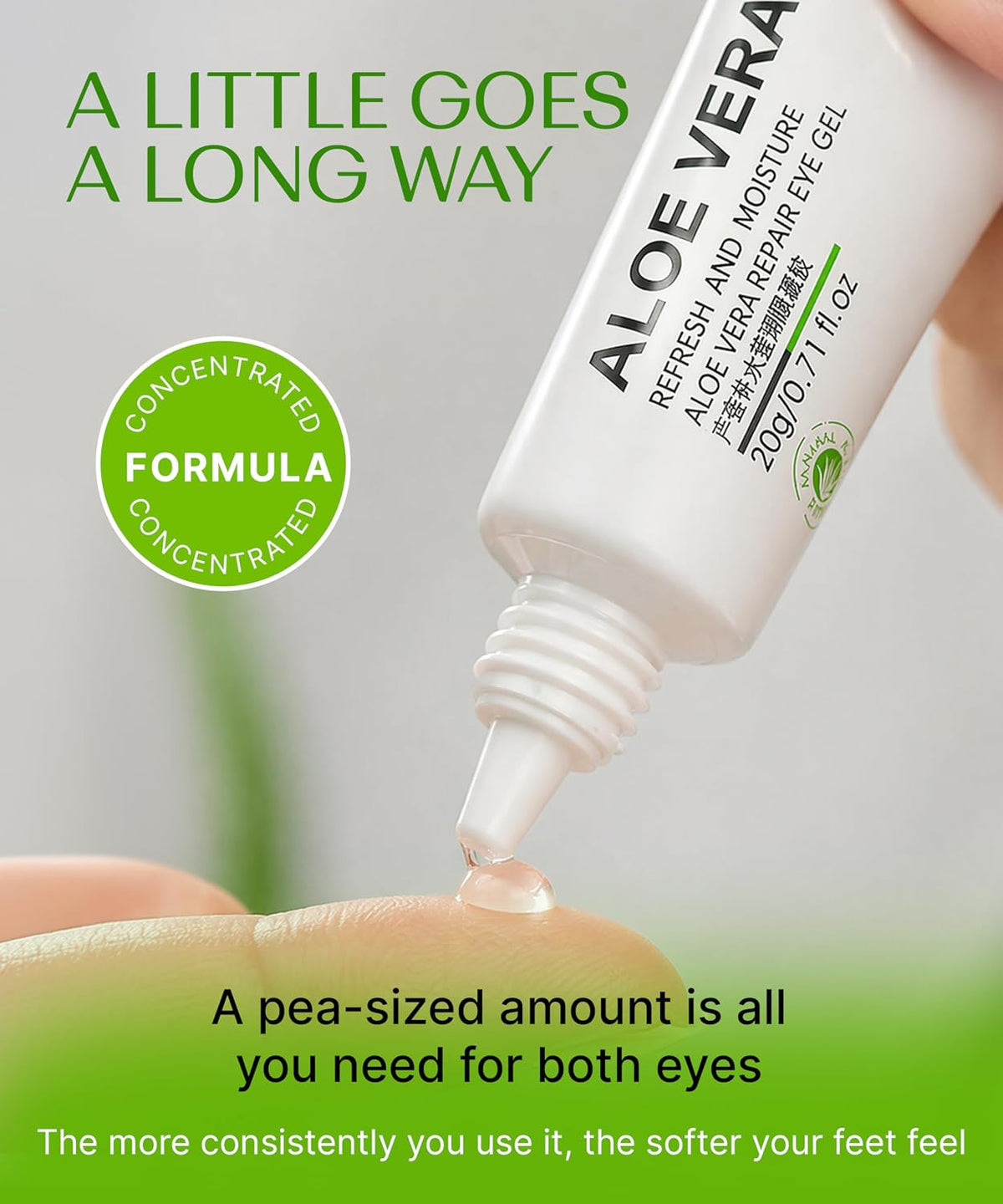 Bioaqua Aloe Vera Eye Gel Cream 20g