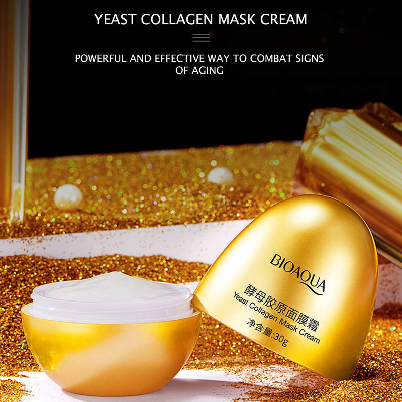 Bioaqua Yeast Collagen Egg Mask Cream 30g