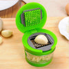 Garlic Chopper Plastic Stainless Steel Mini Garlic Press Chopper Cutter