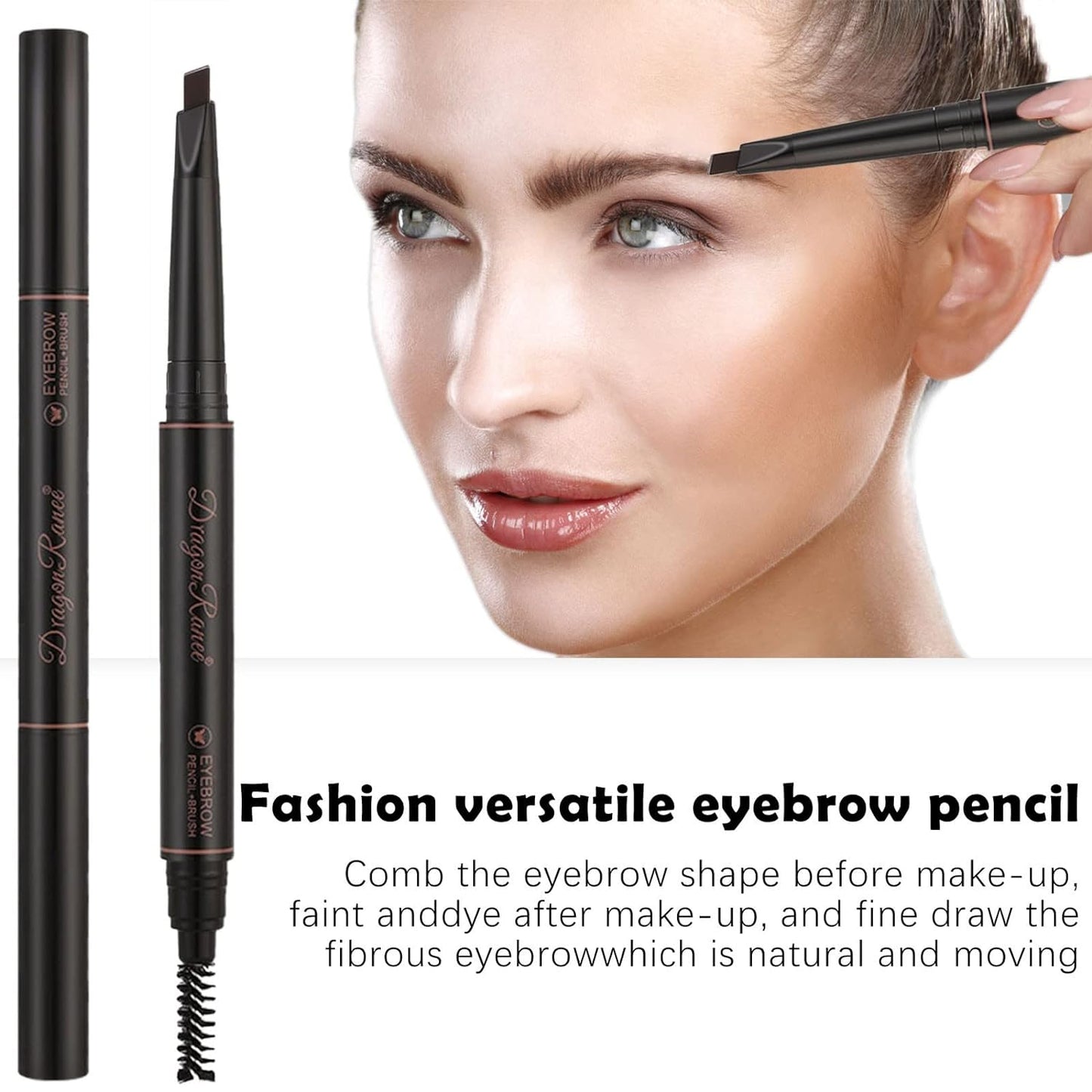 Drangon Ranee 2in1 Eyebrow Pencil With Brush
