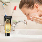 ZOZU Facial Cleanser 24K Gold Cleansing Hyaluronic Acid Cleansing Hydrating And Brightening 100g