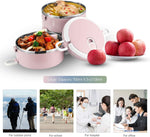 Stainless Steel Thermal Insulation Preservation Hot and Cool Lunch Boxes Microwave Friendly