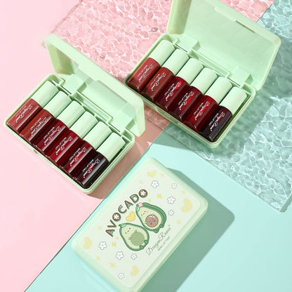 Dragon Ranee  Avocado Mini Lip Tint 6Pcs Set