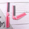 2in1 Double Head Foldable Pocket Hair Comb Brush