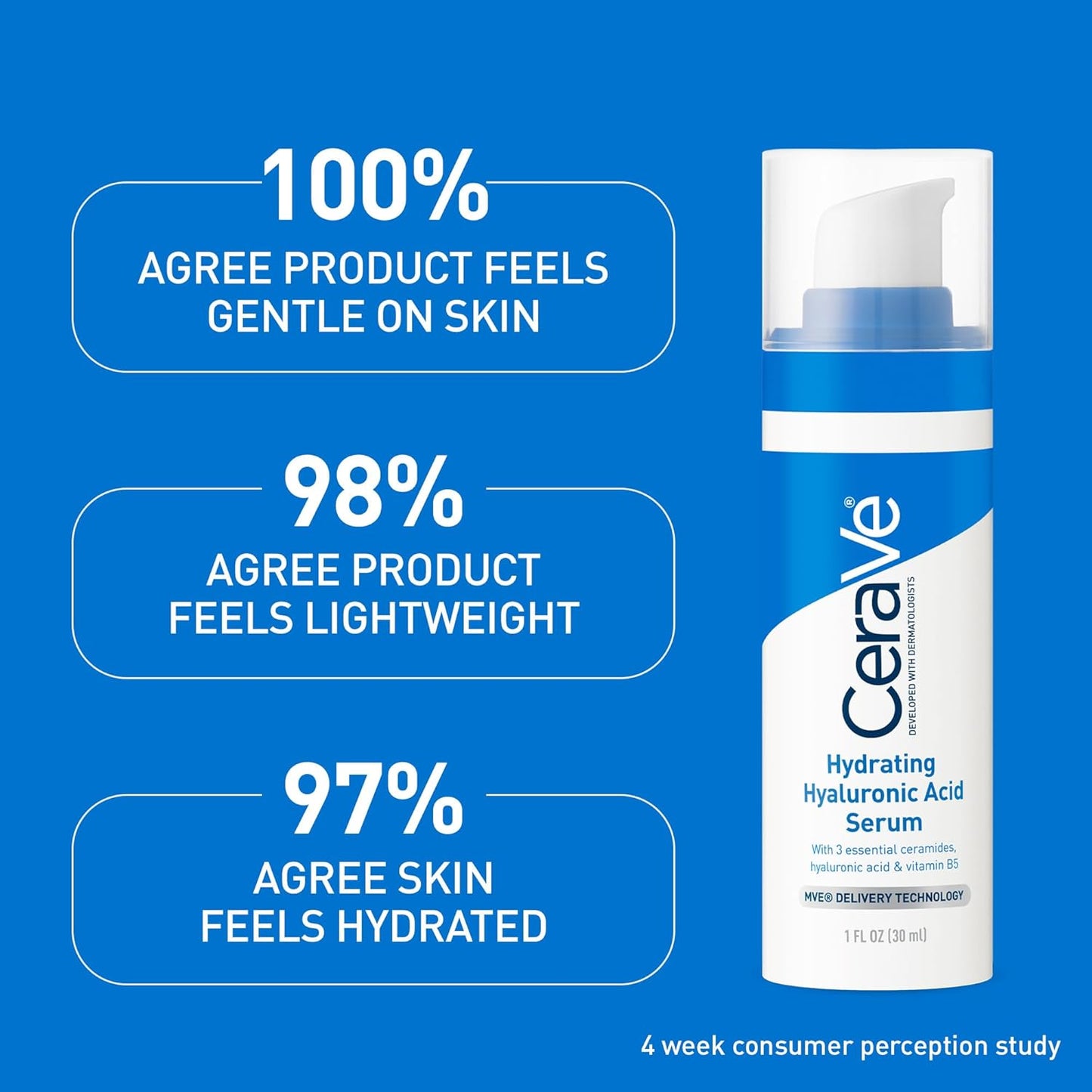 CERAVE	HYDRATING SERUM WITH HYALURONIC ACID  30ML