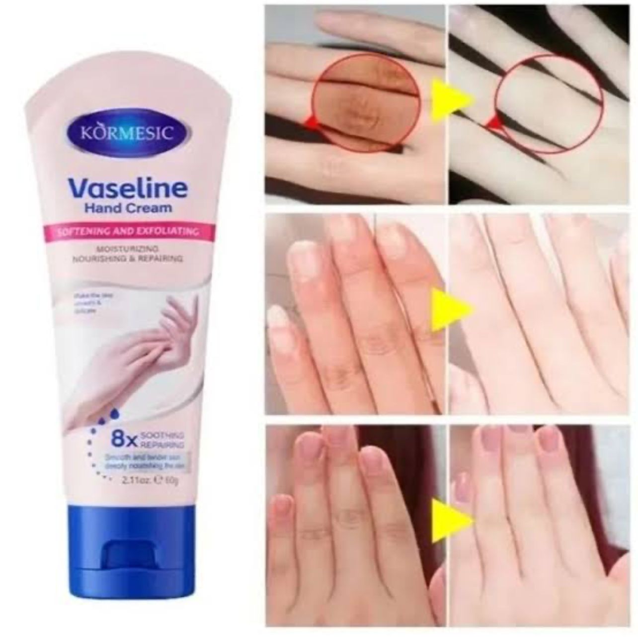 Kormesic Softening and Exfoliating Vaseline Hand Cream 200ml