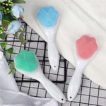 Cute Cat Claw Silicone Face Scrubber Brush Facial Deep Cleaning Brush Blackhead Pore Exfoliating Tool