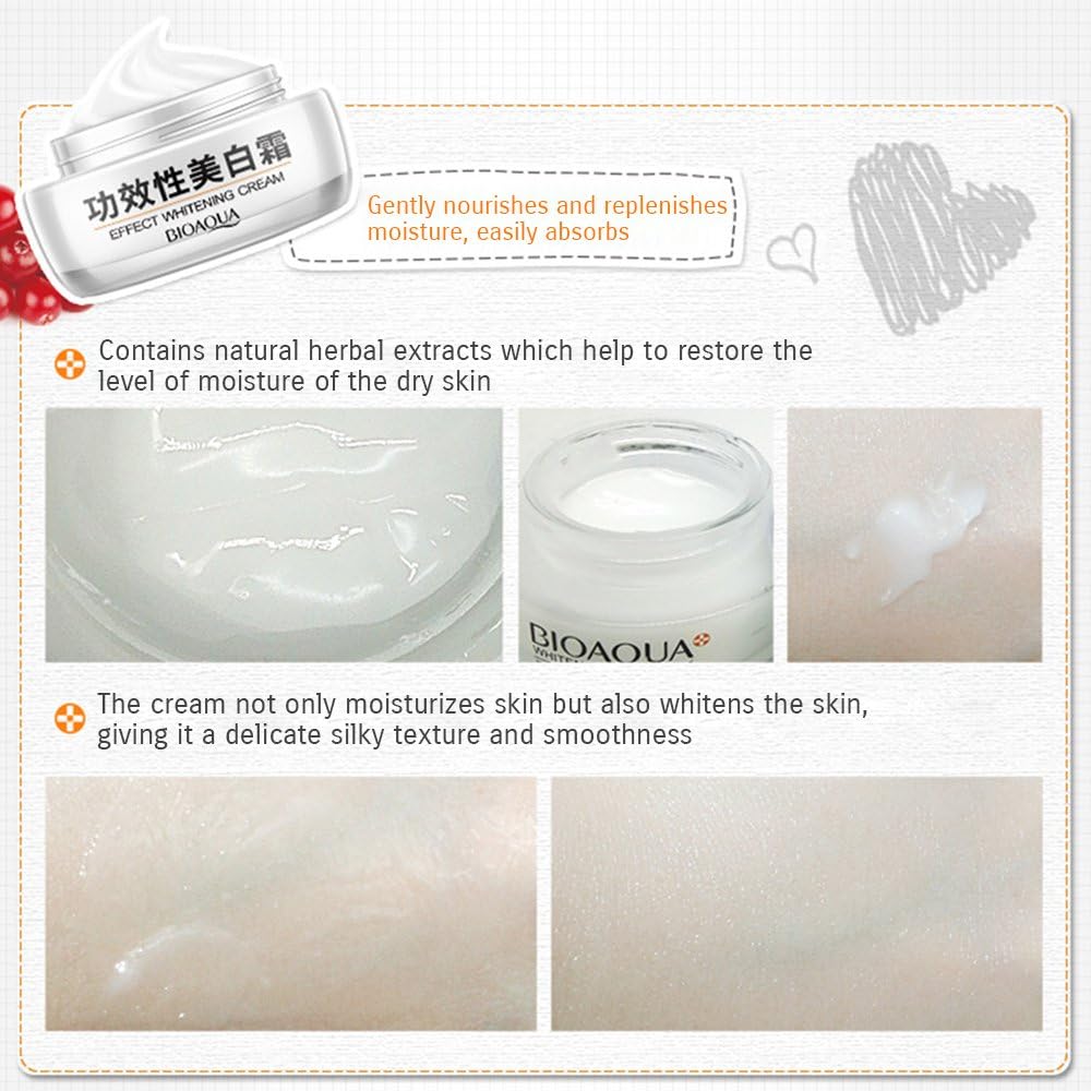 Bioaqua Anti-Freckle Whitening Cream | Brighten, Firm & Nourish 30g