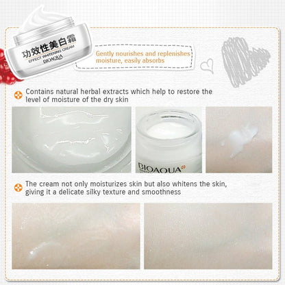 Bioaqua Anti-Freckle Whitening Cream | Brighten, Firm & Nourish 30g