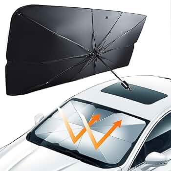 Car Front Windshield Sun Shade Foldable Heat Insulation Parasol Auto Front Cover UV Block