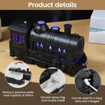 Creative Retro Train Engine Aromatherapy Humidifier Diffuser