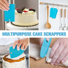 Plastic 3Pcs Cake Scrapper