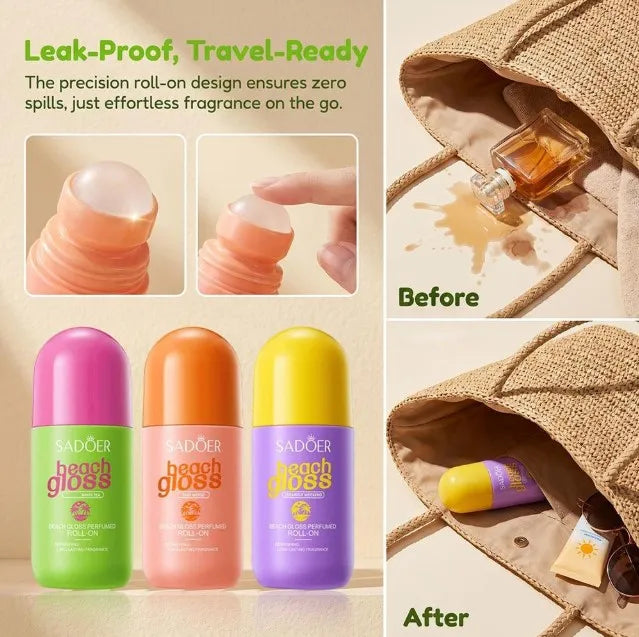 Sadoer Beach Gloss Perfumed Roll-On Deodorant