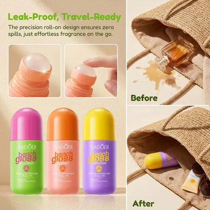 Sadoer Beach Gloss Perfumed Roll-On Deodorant