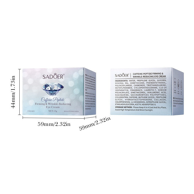 Sadoer Caffeine Peptide Eye Cream 15g