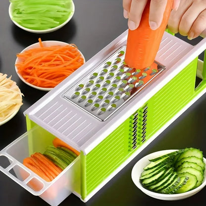 Multifunctional 4 Sided Food Slicer Vegetable Fruit Cheese Slicer Chopper Cutter