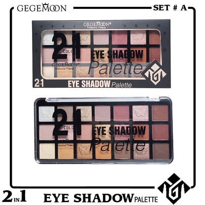 Gegemoon 21 Color Eyeshadow Palette