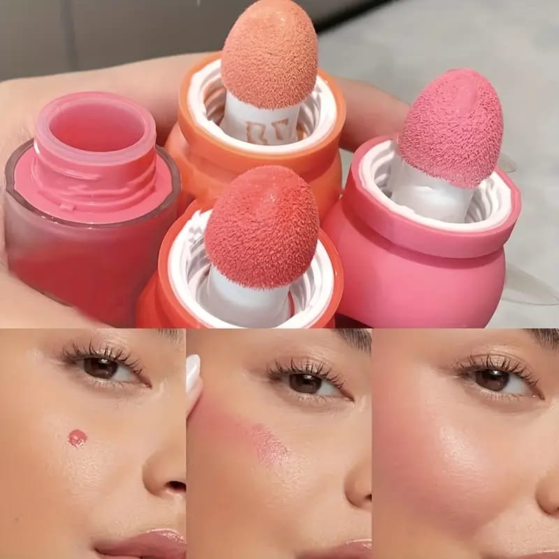 Miss Lara Blush Emoji Sponge Liquid Blush Pack of 6