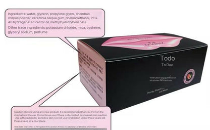 ZHIDUO Pink Lip Shaped Mask Sheets Moisturizing Anti-Wrinkle&nbsp;Korean Peeling Lip Sleeping Mask