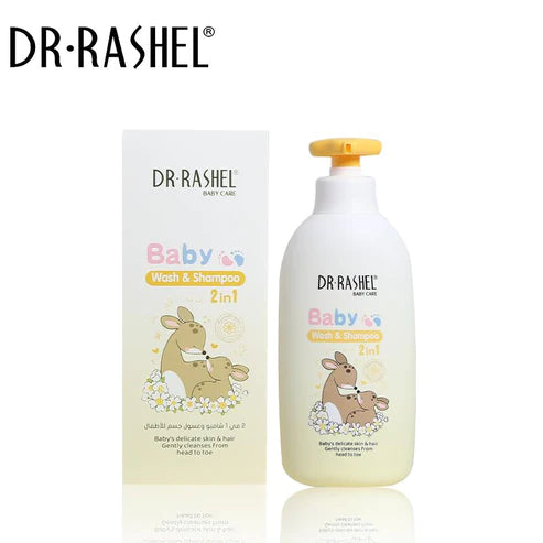 Dr Rashel Baby Wash & Shampoo 2in1 500ml