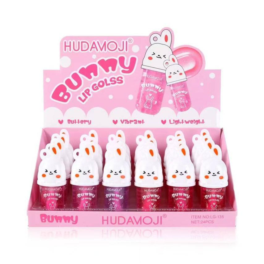Hudamoji Bunny Lip Gloss Set