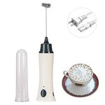 Rechargeable Electric Coffee Beater And Milk Frothier