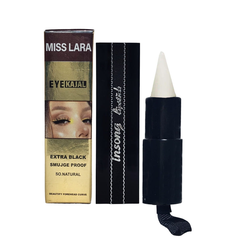 Miss Lara Eye Kajal Stick White Smujge Proof