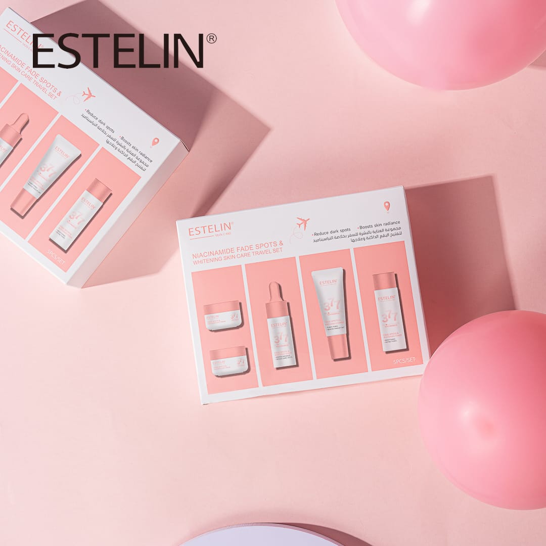 ESTELIN  WHITENING FADE SPOTS & WHITENING SKIN CARE TRAVEL SET