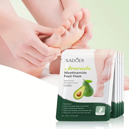 Sadoer Avocado Nicotinamide Moisturizing Foot Mask 35g