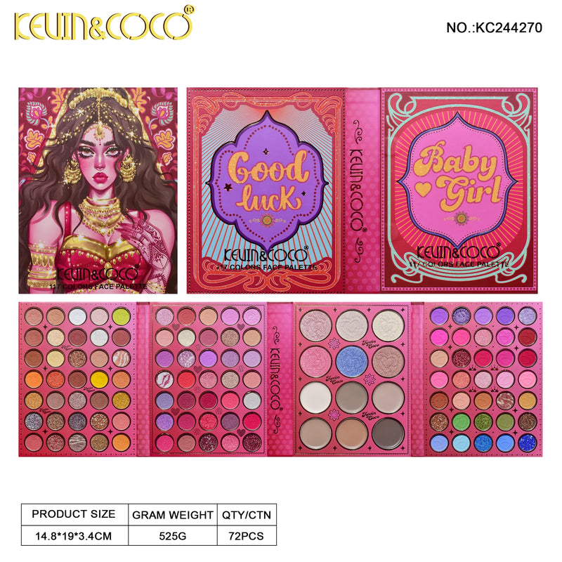 Kevin & Coco 117 Color Anna Belle Eyeshadow Palette