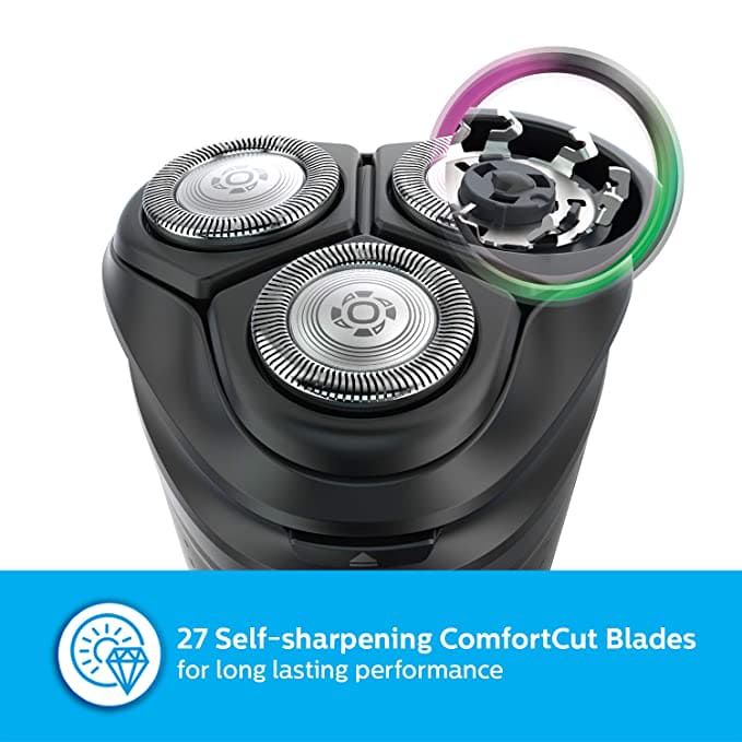 Portable And Rechargeable Triple Razor Shaver Trimmer