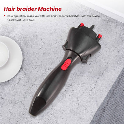 Electric Hair Braider Automatic Twist Braiding Hairstyle Hair Styling Tool Cell Operated