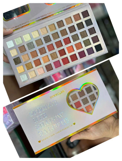 50 Color Highly Pigmented Eyeshadow Palette