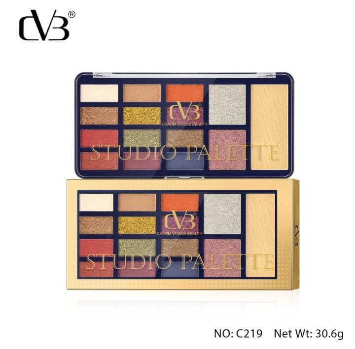 Cvb Studio Palette 12 Eye Shadow